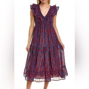 Roller Rabbit Lorien Ondine Silk Blend Dress